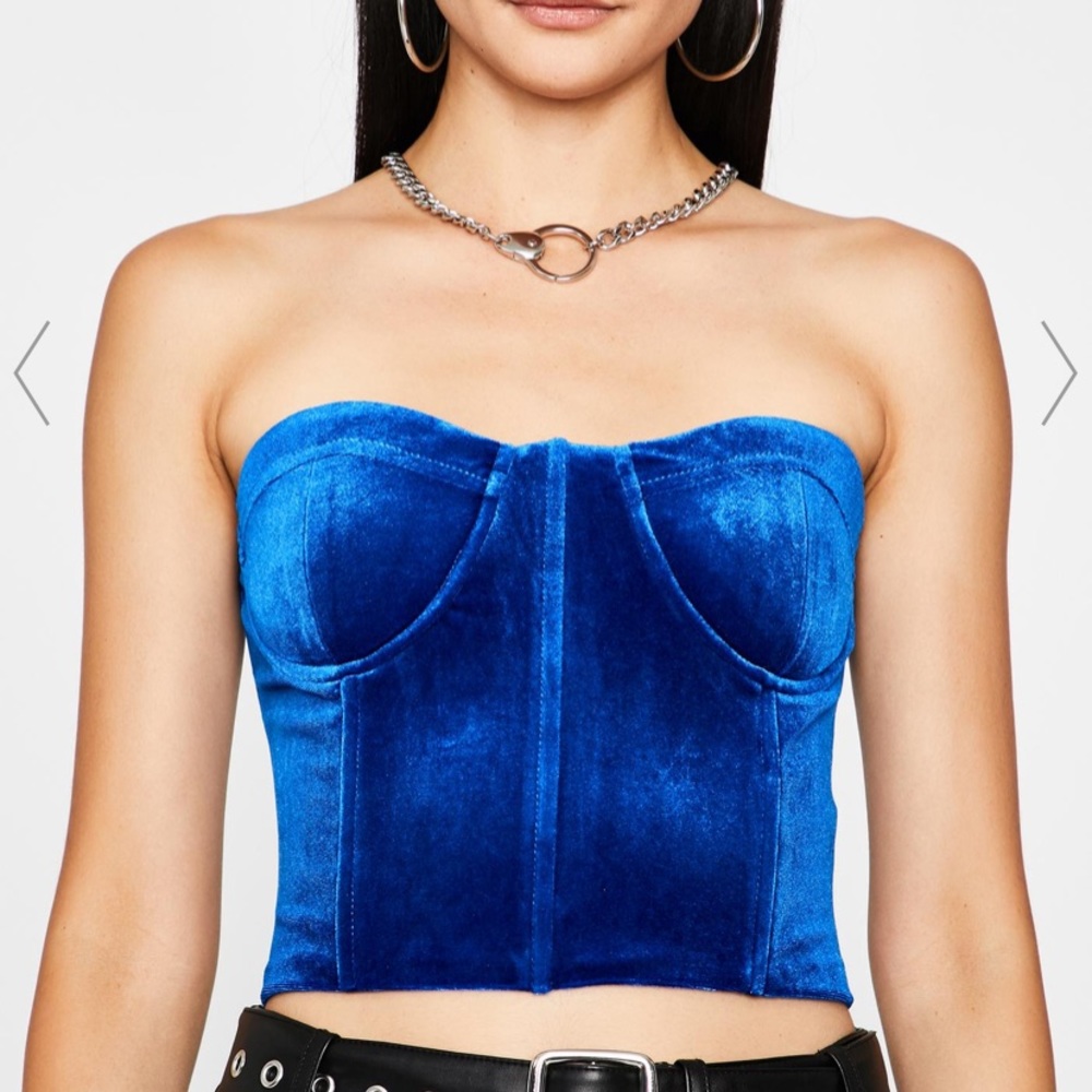 Velvet Bustier
